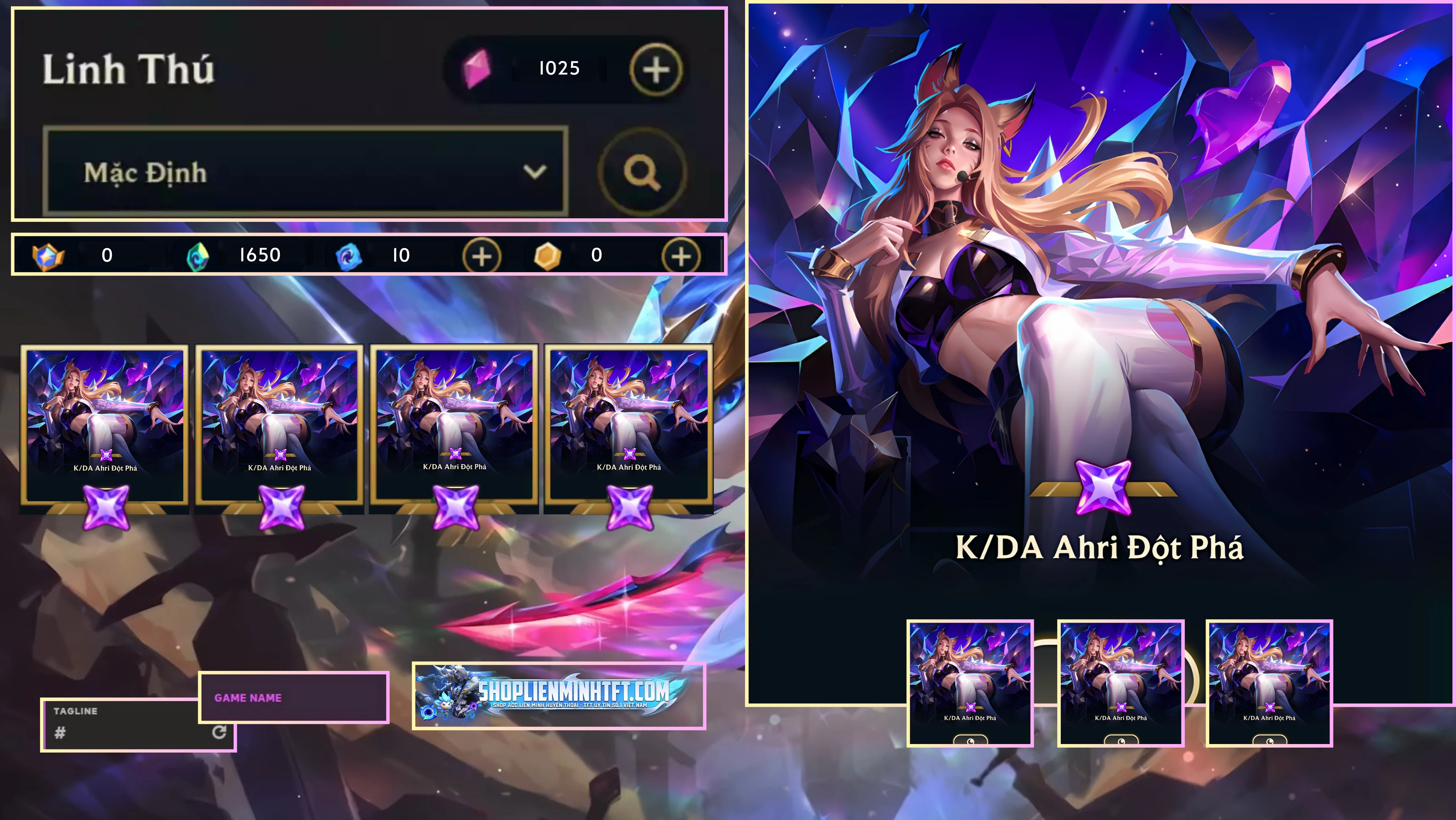 KDA AHRI ĐỘT PHÁ CLONE
